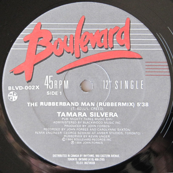 THE RUBBERBAND MAN - 12" CANADA