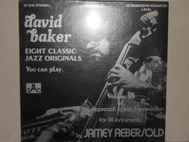 DAVID BAKER - EIGHT CLASSIC JAZZ ORIGINALS - LP SEALED