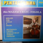 Sonate Per Cello E Piano - 1°St Italy