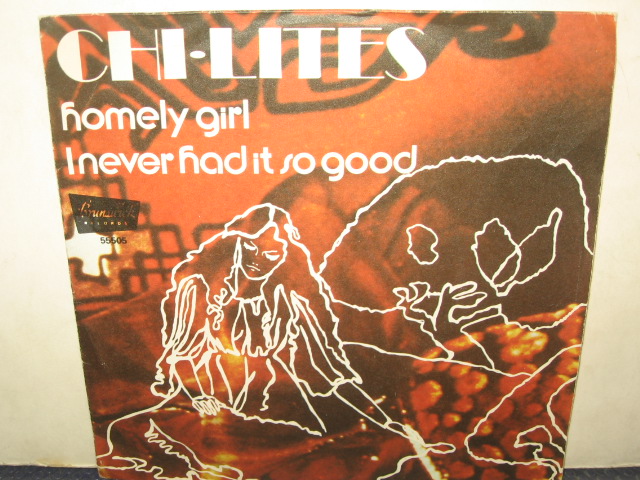 HOMELY GIRL / I NEVER HAD IT SO GOOD - 7" ITALY