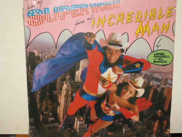 (YOU'RE MY) SUPER WOMAN (YOU'RE MY) INCREDIBLE MAN - SEALED LP