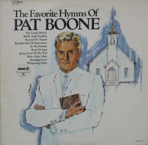 THE FAVORITE HYMNS OF PAT BOONE - LP USA