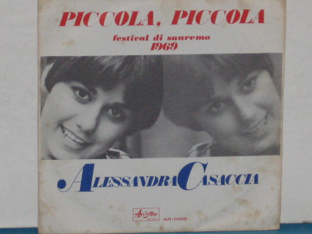 PICCOLA PICCOLA / UN VOLO NELLA NOTTE - 7"