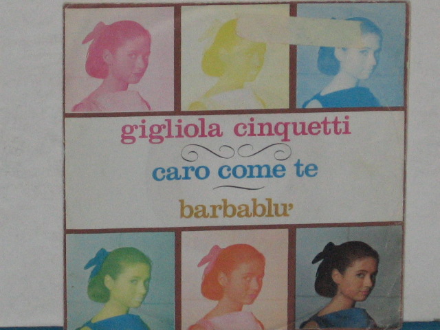 CARO COME TE / BARBABLU' - 7" ITALY