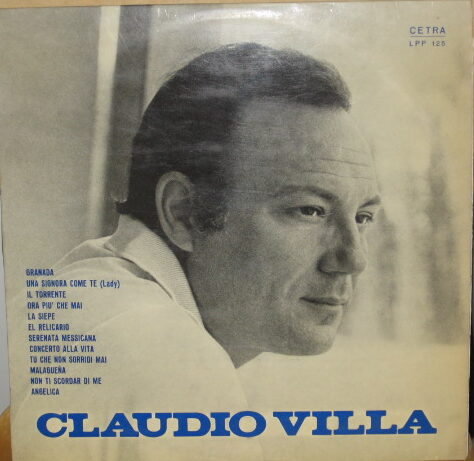 CLAUDIO VILLA - 1°st ITALY