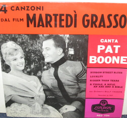 CANZONI DAL FILM MARTEDÌ GRASSO - 7" EP