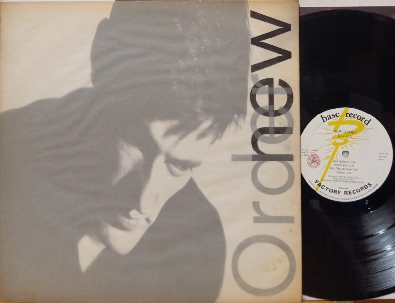 New Order Low-Life - 1° St Italy New Wave Lp