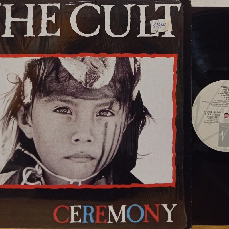 the cult CEREMONY - 1°st ITALY new wave lp