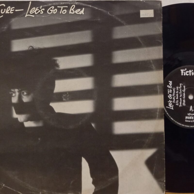 the cure LET'S GO TO BED - 12" UK new wave lp