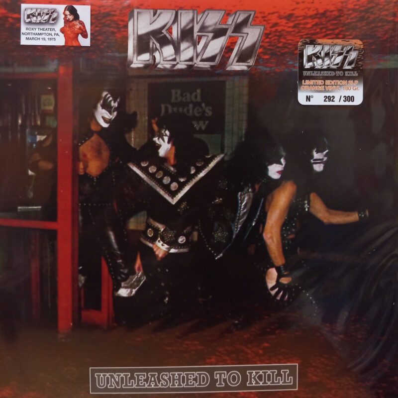 KISS UNLEASHED TO KILL - 2LP CRYSTAL VINYL 180 Gr. METAL LP