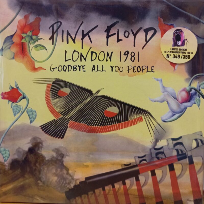 PINK FLOYD LONDON 1981 - GOODBYE ALL YOU PEOPLE band rock