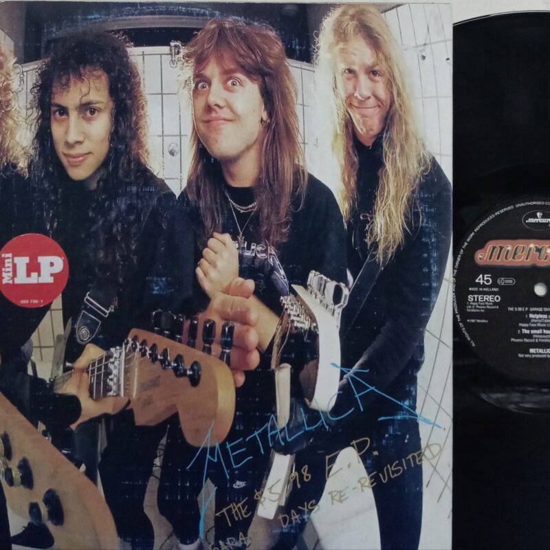 metallica THE $5.98 E.P. - GARAGE DAYS RE-REVISITED metal lp