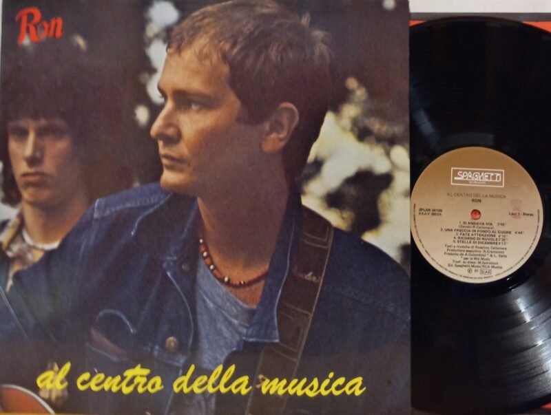 Ron Al Centro Della Musica - 1°St Italy Uomini Italiani Lp