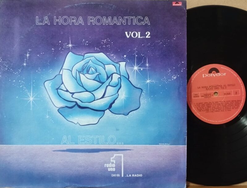 Various – La Hora Romantica Al Estilo Radio Uno - Vol. 2 - Anni '80 Lp