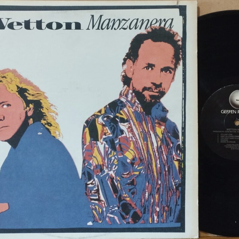 WETTON / MANZANERA - PROGRESSIVE LP