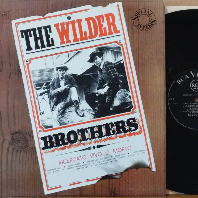 The Wilder Brothers – Ricercato Vivo O Morto - BLUES LP