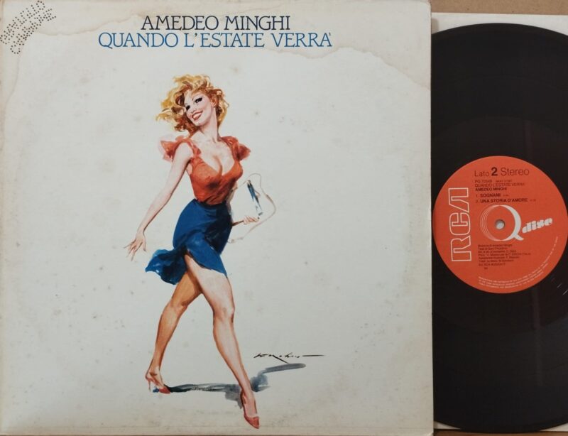 Amedeo Minghi – Quando L'Estate Verrà - Musica Uomini Italiani Lp