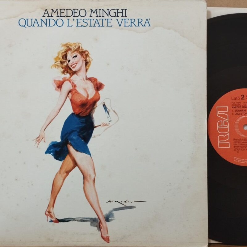 Amedeo Minghi – Quando L'Estate Verrà - musica uomini italiani lp