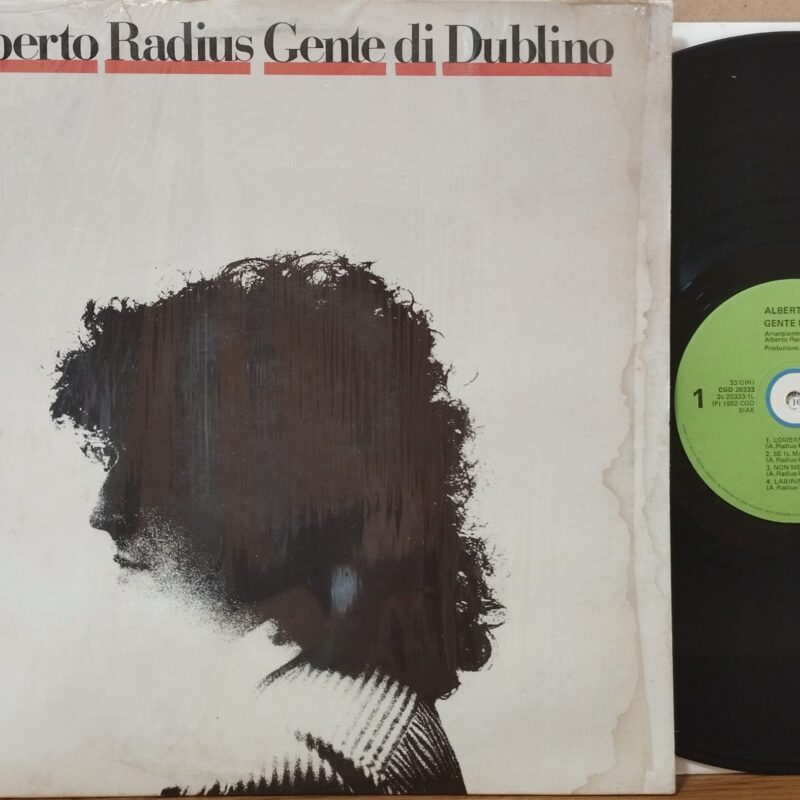 Alberto Radius – Gente Di Dublino - musica uomini italiani lp