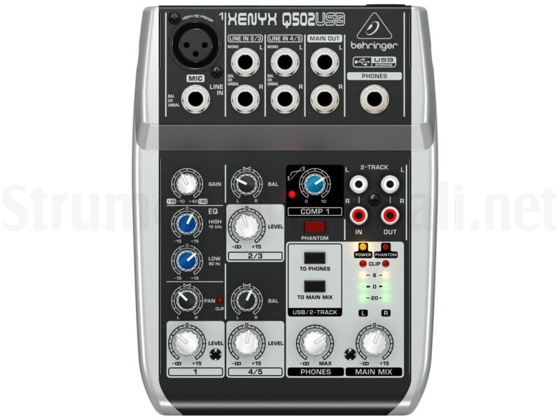 Mixer Behringer Xenyx Q 502 Usb