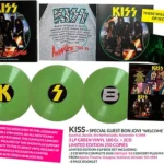 Kiss Welcome To The Jungle - 3Lp + 2Cd Acid Green Vinyl Metal Lp