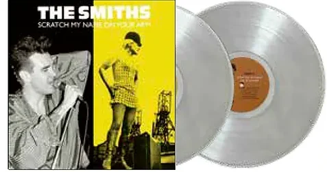 THE SMKITHS SCRATCH MY NAME ON YOUR ARM - CRYSTAL VINYL NEW WAVE LP