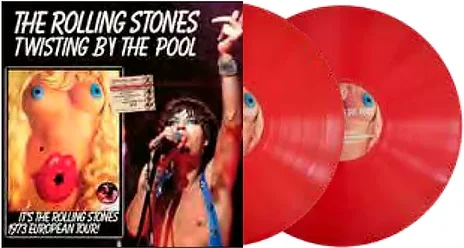 ROLING STONES TWISTING BY THE POOL - 2LP RED VINYL ROCK LP