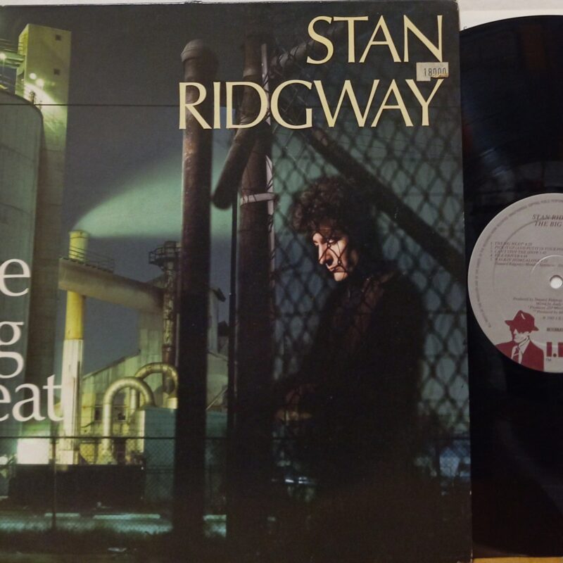 stan ridgway THE BIG HEAT - 1°st EU new wave rock lp