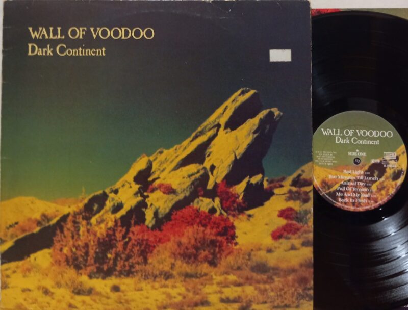 Wall Of Voddo Dark Continent - 1°St Eu New Wave Rock Lp