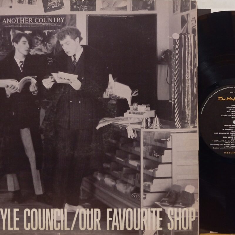 THE STYLE COUNCIL OUR FAVOURITE SHOP - 1°st ITALY ANNI '80 LP