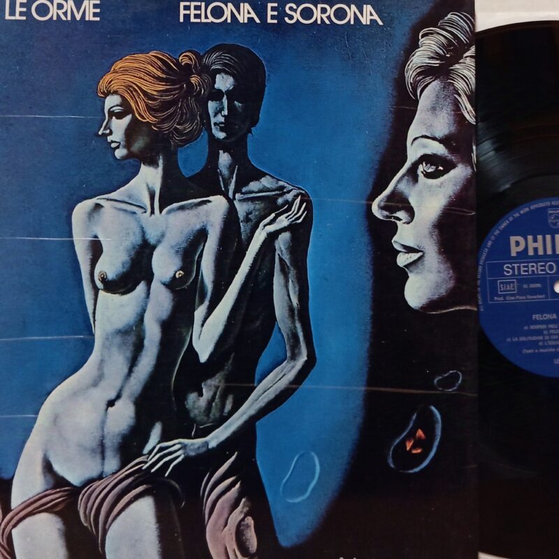 LE ORME FELONA E SORONA - 1°st ITALY PROGRESSIVE BAND ITALIANI LP