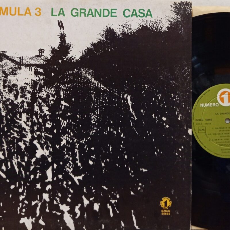 FORMULA 3 LA GRANDE CASA - 1°st ITALY PROGREESIVE ITALIAN BAND LP