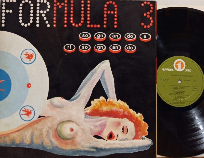 Formula 3 Sognando E Risognando - 1°St Italy Progressive Band Italiani Lp