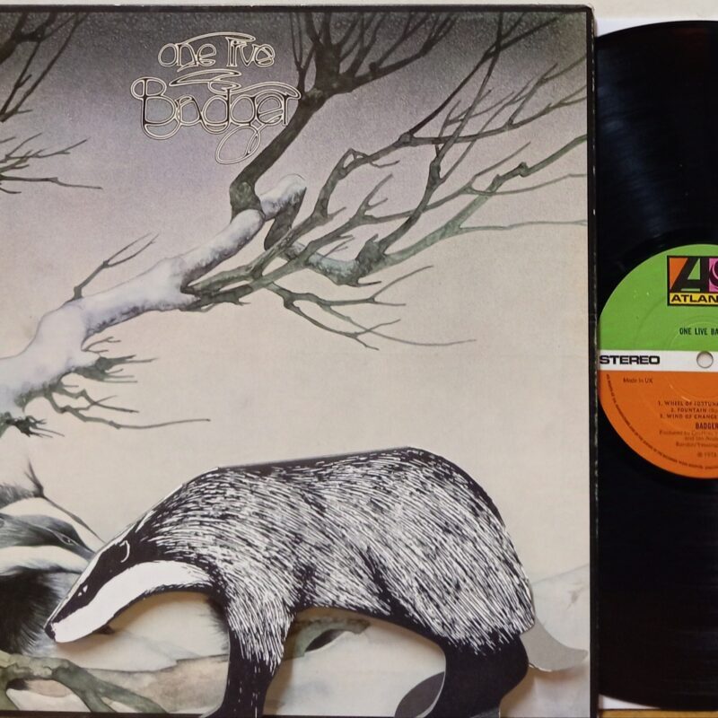 BADGER ONE LIVE BADGER - 1°st UK PROGRESSIVE ROCK BAND LP