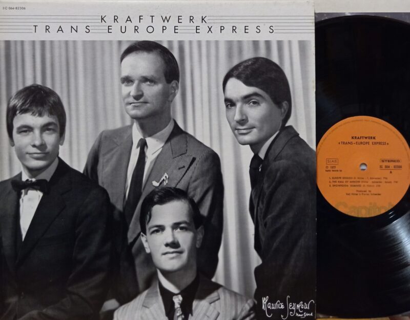 Kraftwerk Trans Europe Express - 1°St Italy Electronic Lp