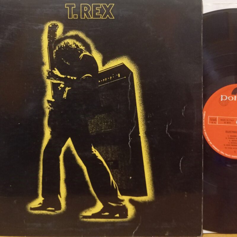 T.REX ELECTRIC WARRIOR - 2°nd ITALY BAND ROCK LP