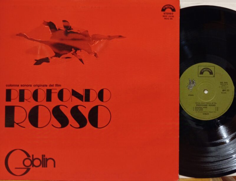 Goblin Profondo Rosso - 1°St Italy Progressive Band Italian Lp