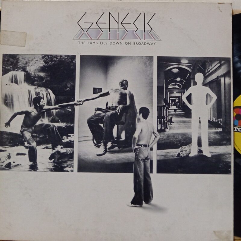 GENESIS THE LAMB LIES DOWN ON BROADWAY - 2 LP PROGRESSIVE ROCK LP