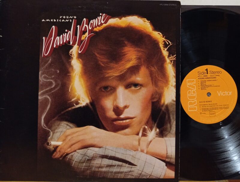 David Bowie Young Americans - 1°St Italy Uomini Rock Lp