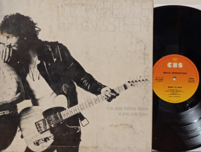 Bruce Springsteen Born To Run - 1°St Italy Uomini Rock Lp