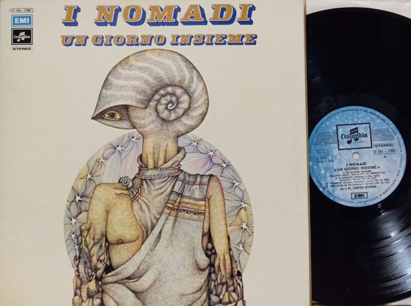 Nomadi Un Giorno Insieme - 1°St Italy Band Italiane Lp