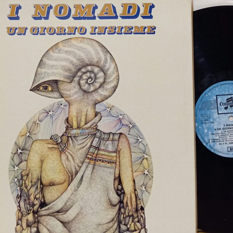 NOMADI UN GIORNO INSIEME - 1°st ITALY BAND ITALIANE LP