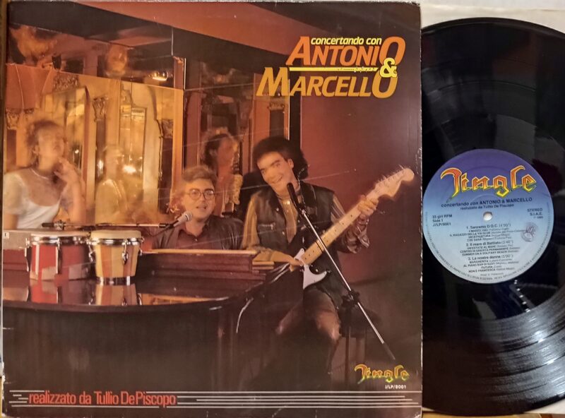 Antonio E Marcello Concertando - 1°St Italy Uomini Italiani Lp