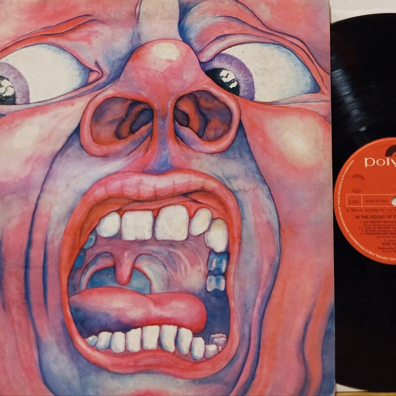 KING CRIMSON IN THE COURT OF CRIMSON KING - REISSUE ITALY BAND ROCK PROGRESSIVE LP