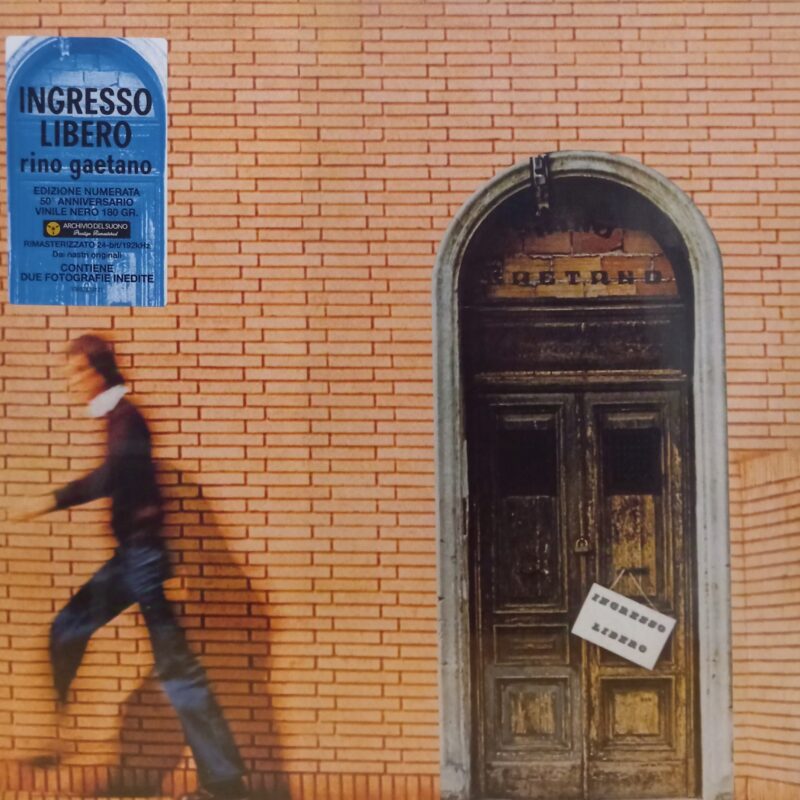 RINO GAETANO INGRESSO LIBERO - REISSUE LP UOMINI ITALIANI LP