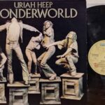 Uriah Heep Wonderworld - 1°St Italy Band Rock Progressive Lp