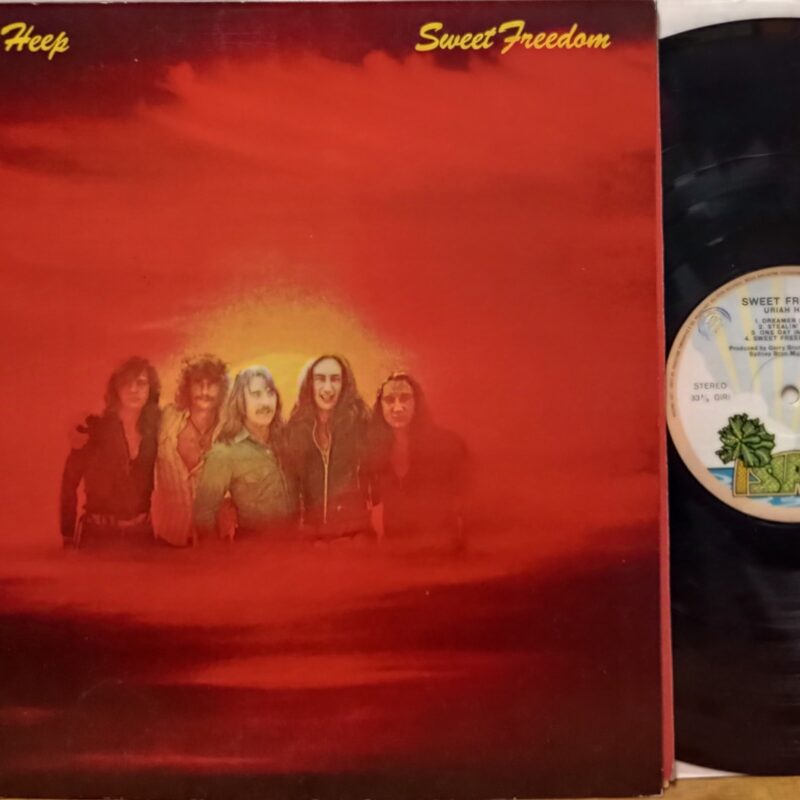 URIAH HEEP SWEET FREEDOM - 1°st ITALY BAND ROCK PROGRESSIVE LP