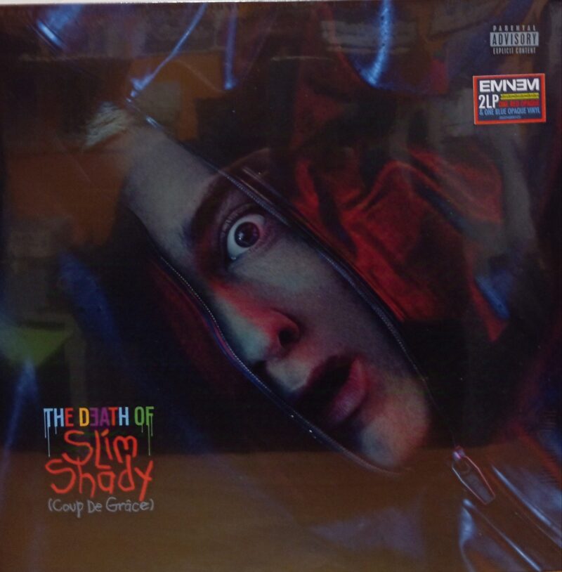 Eminem The Death Of Slim Shady (Coup De Grâce) - 2Lp Red + Blue Opaque Hip Hop Lp