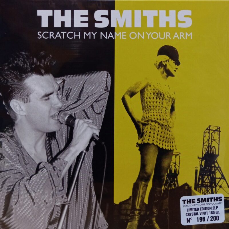 THE SMITHS SCRATCH MY NAME ON YOUR ARM - 2LP CRYSTAL VINYL BAND ROCK NEW WAVE LP