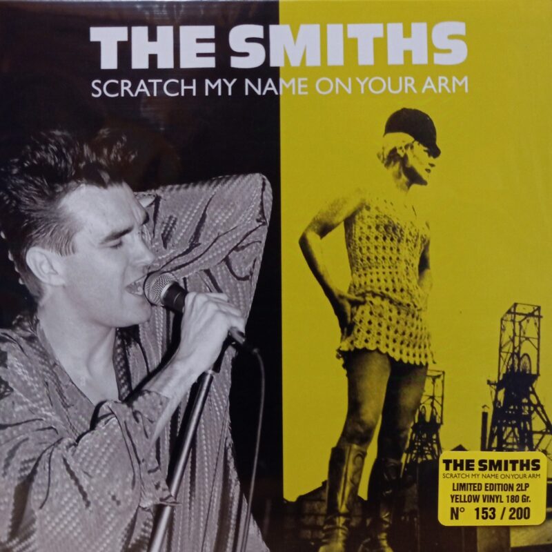 THE SMITHS SCRATCH MY NAME ON YOUR ARM - 2LP YELLOW VINYL BAND ROCK NEW WAVE LP